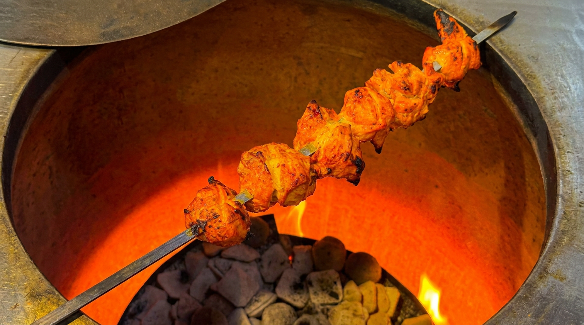 Chicken Tikka and Karahi