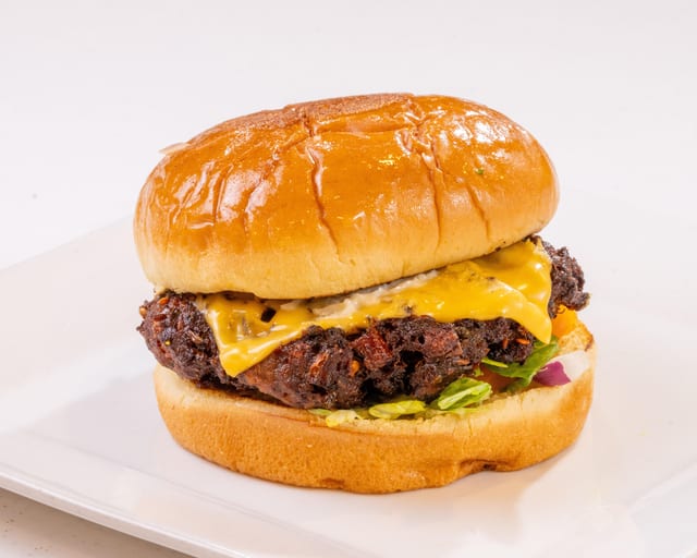 Beef Chapli Burger.