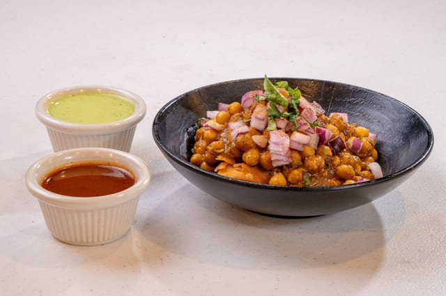 Samosa Chaat.