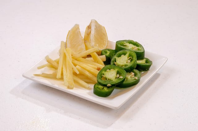 Green Pepper w/ Lemon & Ginger.